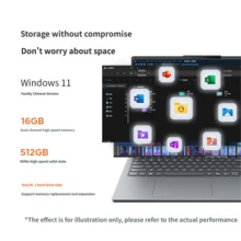 Lenovo Xiaoxin 16C (SE) R7-8745H 16G 512G Metal A-Side - Grey - View 3
