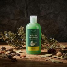 MELAO 乌木草和侧柏草本洗发露，温和清洁秀发，适合所有发质，无硫酸盐，清爽滋养，天然植物配方，118毫升/4液盎司 - 118ml - 查看 5