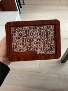 1个木制手工DIY存钱罐，益智玩具，培养储蓄意识，生日/儿童节礼物 - A款 - 查看 7