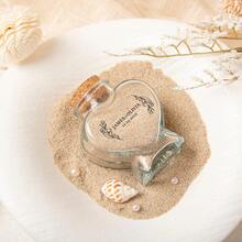 Customize Honeymoon Sand Bottle, Small Travel Sand Memory Bottle, Wedding Bridal Shower Bottle, Mr And Mrs Couple Beach Ideas Gift, Mini Jars - Multicolor - View 6