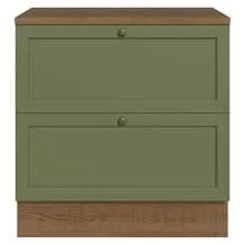 MADESA Baker's Racks - Brown and Green - View 10