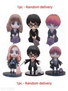 Harry Potter 哈利·波特系列收藏品，包括魔法世界系列盲盒人偶、普通人偶和角色模型。创意礼品，适合周年纪念日、感恩节、独立日、圣诞节、万圣节，以及馈赠亲朋好友。 - 彩色 - 查看 17