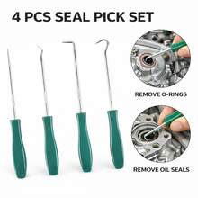 4Pcs Oil Seal Puller Hook Set O-Ring Seal Gasket Remover Pick Tool Kit Car Auto Repair Hand Tools - 4pcs - View 3