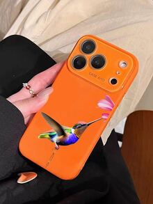 Acrylic Lens With Velvet Lining Inside.Phone Case For IPhone17/17air 16/15Pro/14/13pro 12 ProMax16Plus Case New Women Girls 13 - trái cam - Xem 2