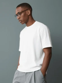 Cotton T-Shirt Summer Casual Men's T-Shirt Cotton Versatile T-Shirt Alani Pink Slush Graphic T-ShirtCotton Fashionable Printed T-Shirts For Men And Wo - 白色 - 查看 4