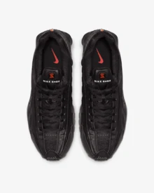 Nike Shox R4 Triple Running Shoes Women's AR3565-004 Black Size - Black - View 5