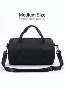 1pc Sports & Fitness Bag, Large Capacity Travel Duffel Bag, Wet & Dry Separation, Lightweight And Convenient For Men And Women