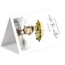 1张趣味小鸭撑伞慰问卡，优质纸张，鼓励康复的卡片，非常适合送给家人、朋友、爱人，也适用于手术、胀气恢复、友谊日等场合。 - 均碼 - 查看 7