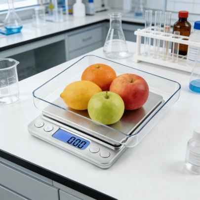 1pc 500g-0.1g Kitchen-Specific Gram Scale, Precision Baking Weighing Stainless Steel Electronic Scale