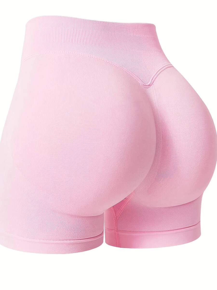 UONNOU Viral High Waist Gym Shorts | Sculpting Butt-Lifting Activewear