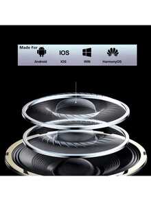 Q87 Retro TWS Wireless Bluetooth Earphones With Battery Display, Long Endurance, Clip On Ear Noise Reduction, Comfortable - Multicolor - View 2