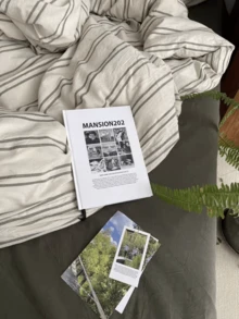 3 件套 100% 纯棉北欧风格格子床上用品套装，2 个枕套 + 1 个羽绒被套，适用于卧室装饰