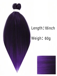 18/20/24/28/32/36 Inch Long Braiding Hair Extensions, Jumbo Box Braids Synthetic Hair, Yaki Texture Kanekalon Braiding Hair - Multicolor - View 31