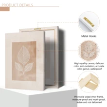Bộ 3 tranh nghệ thuật đường nét thực vật màu be, tranh in lá cây tối giản, tranh canvas lá phong cách Boho, trang trí tường hiện đại, phù hợp cho phòng khách, phòng ngủ, nhà bếp, ký túc xá, văn phòng, quán cà phê, hành lang, phòng ăn và các không gian trang trí nhà khác, thích hợp cho sinh nhật, lễ tốt nghiệp và các dịp khác, có thể dùng làm tranh canvas treo tường, tranh nghệ thuật dành cho nữ giới thời trang, tranh nghệ thuật trích dẫn truyền cảm hứng, trang trí nhà cửa, tranh treo tường. - Màu be - Xem 8
