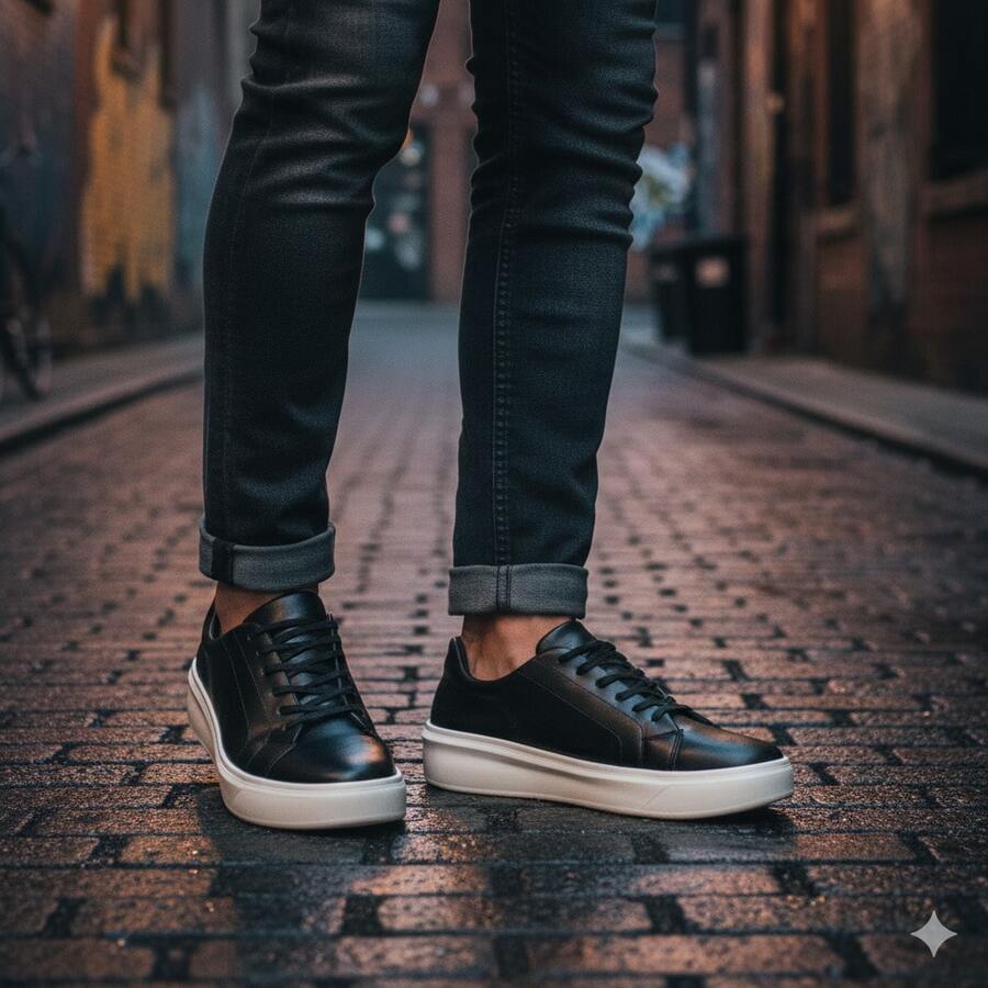 Tênis Masculino Casual Elegante Confortável Leve Resistente