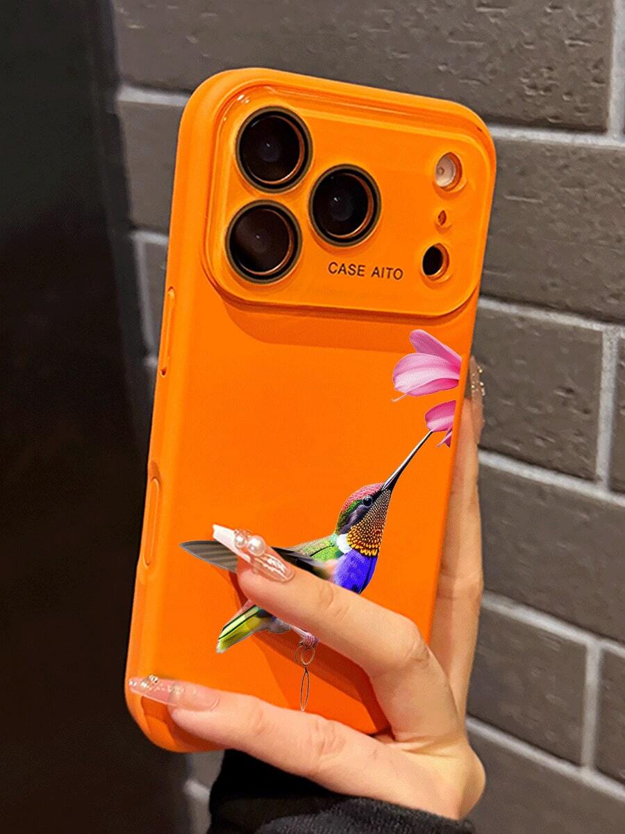 Acrylic Lens With Velvet Lining Inside.Phone Case For IPhone17/17air 16/15Pro/14/13pro 12 ProMax16Plus Case New Women Girls 13 - trái cam - Xem 1