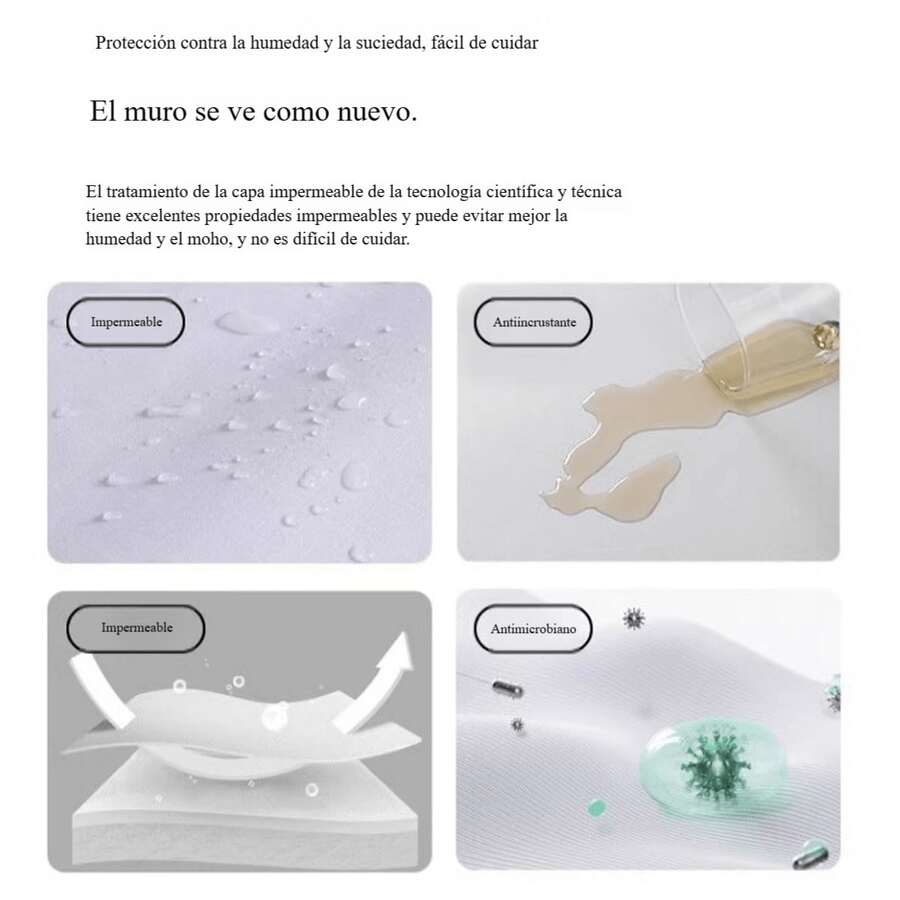 Papel Tapiz Marrón Oscuro, para Salas de Estar y Cocinas.Fabricado en PVC Impermeable y Resistente al Aceite, Se Puede Utilizar para Renovar Paredes, Gabinetes y Encimeras.Un Color Sofisticado con una Textura Clara. - 45cm*2m-marrón - Ver 1