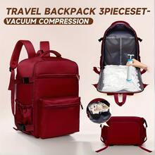 Myco Wizz Air And Ryanair Cabin Bag40*25*20cm, FAA-Approved Carry-On Backpack | Stylish Nylon Travel Backpack With Manual Pump/Airbag, Suitable For Men & Women, Weekend Trips, College Or Office Use - Multicolor - View 3