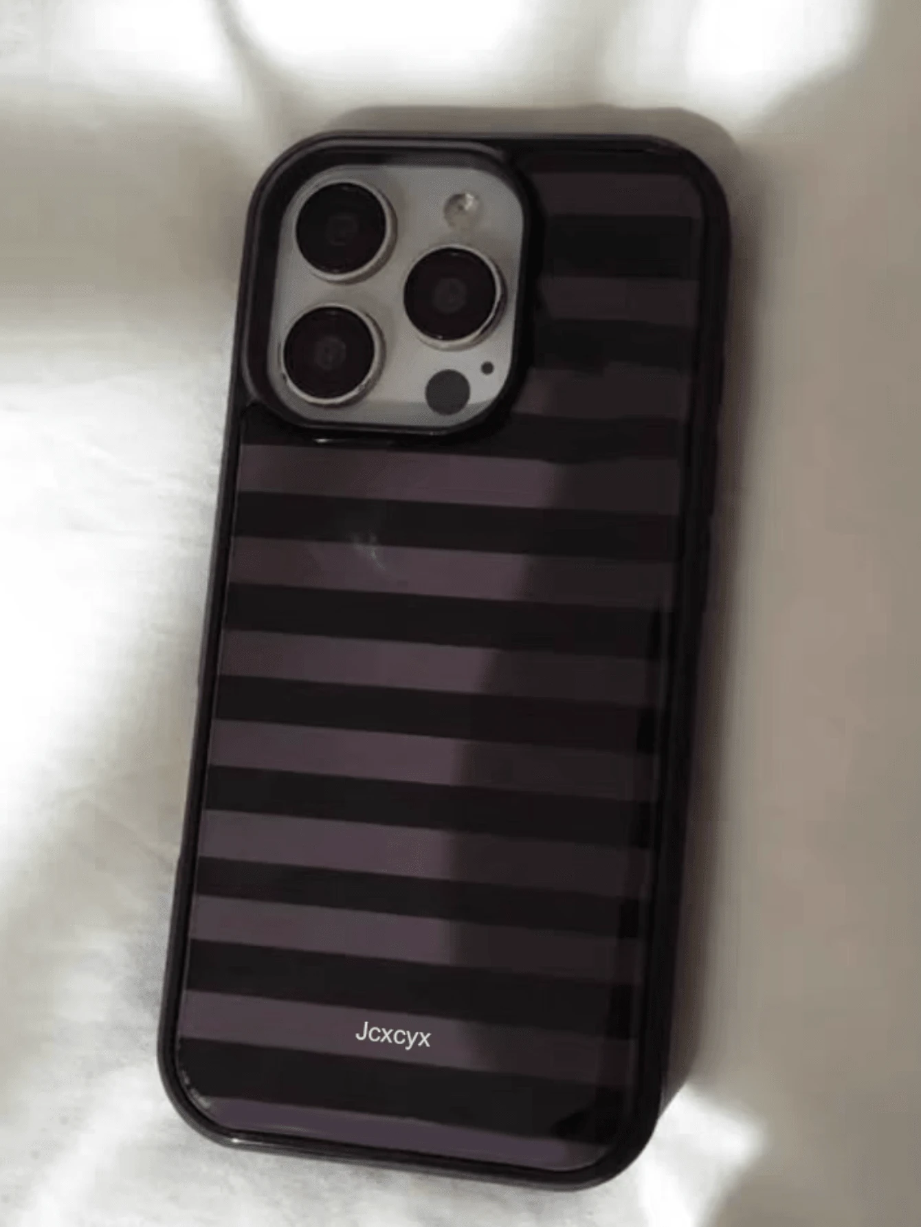 Ốp điện thoại họa tiết sóng nước cổ điển màu nâu xanh dương, tương thích với Apple 17 11 12 13 14 15 16 Pro Max Plus, vỏ bảo vệ bóng bẩy, thích hợp cho mùa Thu/Đông.