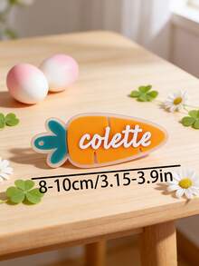 个性化复活节兔子铭牌 - 定制亚克力纪念品，复活节装饰礼品牌匾，可重复使用的复活节家居庆祝标牌，儿童和家庭复活节纪念装饰品 - C-復活節籃子裝飾 - 查看 13