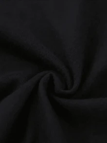 (180g 100 Percent Cotton T-Shirt) Men's T-Shirt Men's Casual  Comfortable, Fashionable T-Shirt, Street Style Double-Sided Printing Cotton   Playing Cards - 黑色 - 查看 5