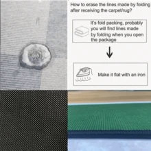 Eternal Piece, Retro Brown Bohemian Area Carpet-Persian Style, Non-Slip And Stain-Resistant, Very Suitable For Living Room, Bedroom And Entrance-Soft Crystal Velvet, With Non-Slip Backing, Living Room Carpet - A - View 5