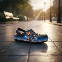 Men Clogs - Blue - View 2