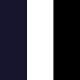 negro/blanco/azul marino