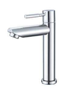 1pc Stainless Steel Single-Handle Single Cold Water Tap For Bathroom Basin,Black Bathroom Faucet, Single Hole Bathroom Faucet, Single Handle Bathroom Faucet,Single Cold Water Tap,For Bathroom, Toilet, Hotel Sink Tap Bathroom Bathroom Washbasin Single Cold Faucet,Water Inlet Thread G1/2, (Chrome, Black,Brushed Gold,Selectable) - Multicolor - View 14
