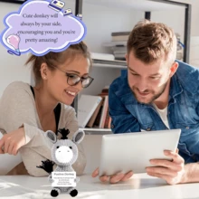 1 pieza Decoración de escritorio hecha a mano a ganchillo, muñeca artesanal de estilo ciencia ficción linda, regalo de cumpleaños ideal para mejor amiga, novia, hermana, mamá, abuela, compañera de trabajo, familia, llavero, apoyo de emociones positivas, fiesta creativa, Navidad, Día de San Valentín, Acción de Gracias, decoración de habitación, muñeca de peluche - Multicolor - Ver 8