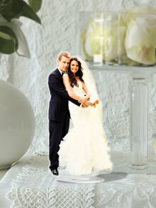 1/3/5pcs Custom Cutout Photo Acrylic Standee, Personalized Tabletop Portrait Plaque Unique Keepsake Decor & Gift For Wedding, Birthday, Anniversary, Valentine's Day, Ideal Present For Family, Lovers, Mom & Dad Durable, Decorative Exquisite - Multicolor - View 3