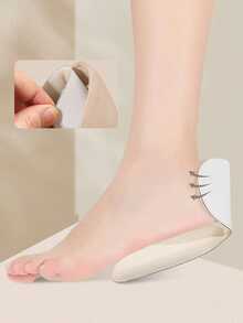 1 Pair Heel Grips Liner Cushions Inserts For Loose Shoes, Heel Pads Snugs For Shoe Too Big Men Women, Filler Improved Shoe Fit And Comfort, Prevent Heel Slip And Blister - 杏色 - 查看 7