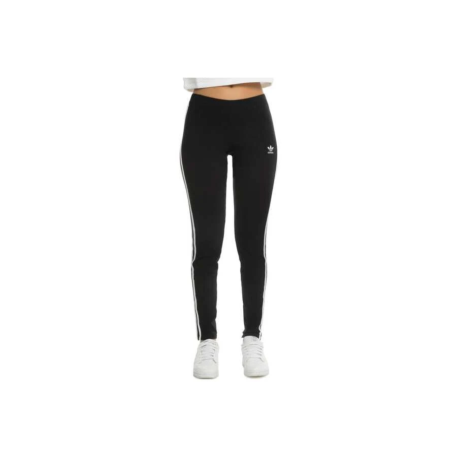 Quần dài nữ adidas Originals Logo Striped Slim Fit Casual Pants, màu đen. - màu đen - Xem 1