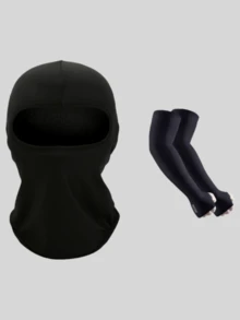 Unisex Neck Gaiter Face Mask Arm Sleeves, Summer Cooling Neck Warmer For Cycling, Skiing - Multicolor - View 2