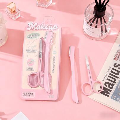Cute Makeup Eyebrow Trimmer, Design For Beginners, Essential Grooming Tool For Women