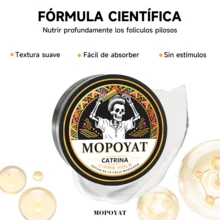 El bálsamo para barba MOPOYAT de 4.ª generación limpia profundamente, ilumina y realza el brillo de la barba. Sin alcohol. Disponible exclusivamente para Halloween, por tiempo limitado. - 1 pieza - Ver 3