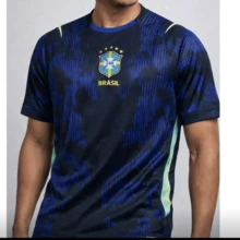 Brazil Football Shirt 2026 - 巴西藍 G - 查看 2