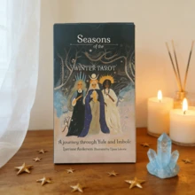 78张神秘冬季塔罗牌，占卜卡牌游戏，巫术智慧与精神指引 - 彩色 - 查看 3
