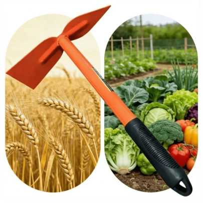 Enxadinha Sacho Coração 38cm Aço Cabo Emborrachado Antiderrapante Jardinagem