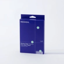 Mediheal ダーマ クリア ティーツリー スポットケア パッチ 60枚入｜ポイント集中ケア + 皮脂バランス調整 ノーズ・フェイス用 スキンケアパッチ - シングルオプション - チェックする 1