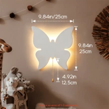 1pc/2pcs Battery Operated LED Night Light, Cute Cloud, Star, Moon, Butterfly Pattern, Home Decor, Suitable For St. Paul's Day, Easter, Valentine's Day, Birthday Gifts (Batteries Not Included) - Battery Box - View 13