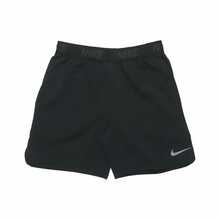 Nike Flex8 梭織純色休閒運動休閒短褲 男款 黑色 - 黑色 - 查看 13