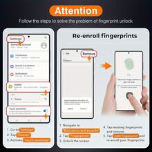 3pcs Privacy Screen Protector Film Compatible With Samsung Galaxy S26 Ultra, S25 Ultra, S24 Ultra, S26 Plus, S25 Plus, S24 Plus, S26, S25 FE, S24 FE, 9H Anti-Spy Tempered Glass With Fingerprint Unlock And Phone Case Friendly Design - Black - View 5