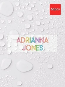 1-240 szt. Etykiety z imieniem, Naklejki z tekstem, Naklejki na artykuły papiernicze, Kolorowe etykiety z tekstem, Etykiety z imieniem, Naklejki bez prasowania, Etykiety wodoodporne i olejoodporne, Etykiety przezroczyste, Etykiety wielokrotnego użytku - Personalizacja listów - Zobacz 31