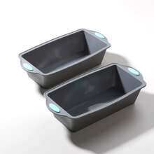 Keidason 3pcs Silicone Baking Mold Set - Round, Square And Rectangular, Suitable For Baking Brownies, Sponge Cakes And Breads, High Temperature Resistant Non-Stick Baking Tool Set - Multicolor - View 12