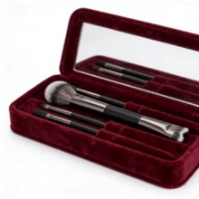 2-In-1 Dual-Ended Blush Brush, Contour Makeup Brush, U-Shaped Nose Contour Brush, Highlighter Brush - Multicolor - View 6