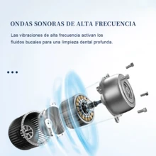 Cepillo de dientes eléctrico, limpieza profunda + vibración suave, disponible en tres colores, resistente al agua + lavable a máquina + fácil de limpiar. Resuelve los problemas de limpieza inadecuada e higiene bucal. Una herramienta práctica para el cuidado personal, adecuada para el uso diario y los viajes. - Negro - Ver 8
