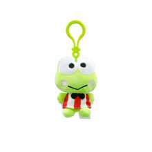 SANRIO 3.15-Inch Basic And 4.33-Inch Plush Frog Cartoon Keychain Pendant, Officially Licensed By , Cute Soft Mini Plush Ornament For Backpacks, Bags, Totes - Suitable For Children, Teens, Fans And Collectors - Multicolor - View 11