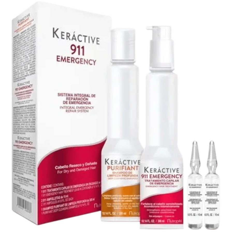 Keráctive 911 Sistema Integral Nutrapel 300 - Rojo y blanco - Ver 1