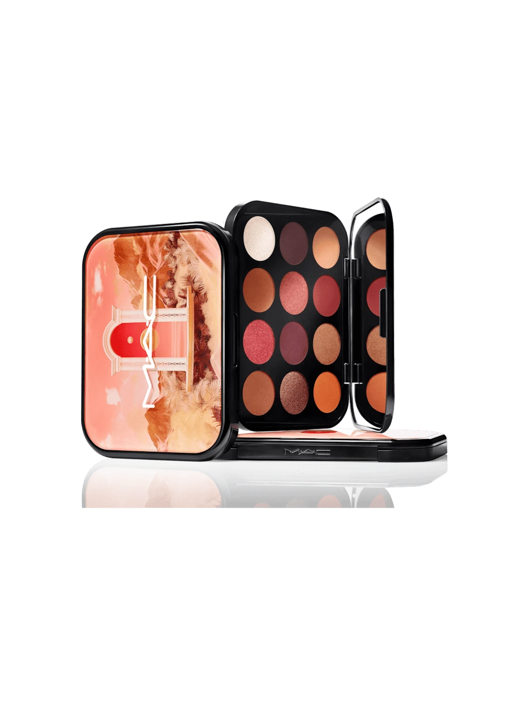 MAC Connect In Colour 眼影盘 #Future Flame 12.2克/0.43盎司 | 单次涂抹即可显色 | 轻盈丝滑质地 | 均匀顺滑晕染 | 适合隐形眼镜佩戴者 | 干湿两用 - Future Flame - 查看 1